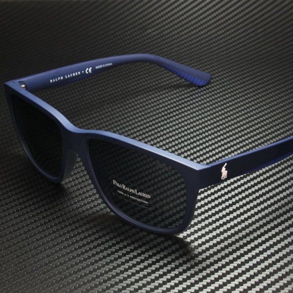 Polo Matte Navy Men's Sunglasses w/ box!